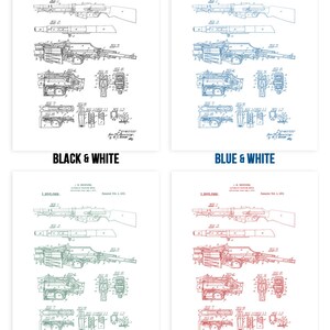 Browning Automatic Rifle Poster Print Military Gifts WW2 - Etsy