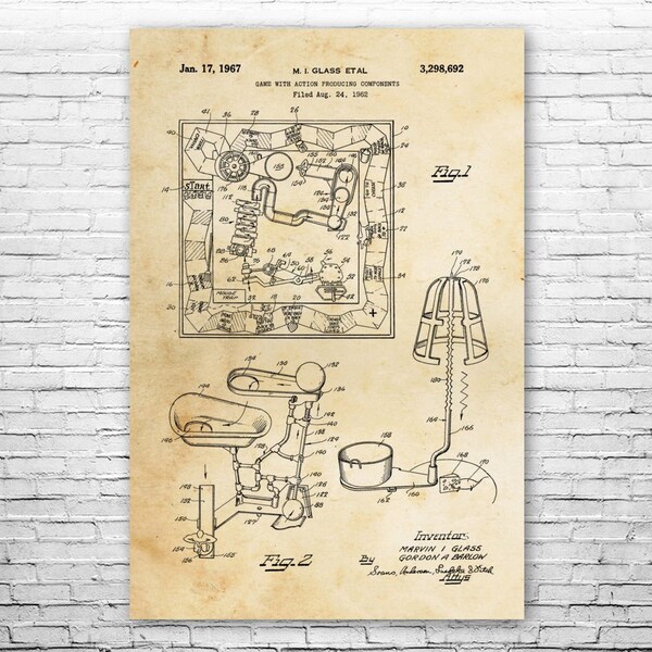 Mouse Trap Game Poster Print, Play Room Decor, Gaming Gift, Game Room Art, Retro Board Game, Board Game Wall Art, Vintage Board Games