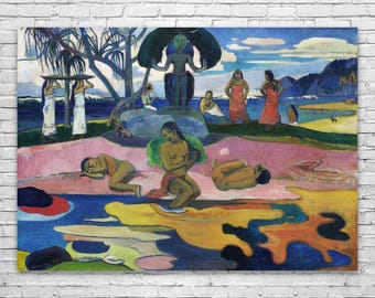 Paul Gauguin Mahana no Atua Art Print: Fine Art, Post Impressionism