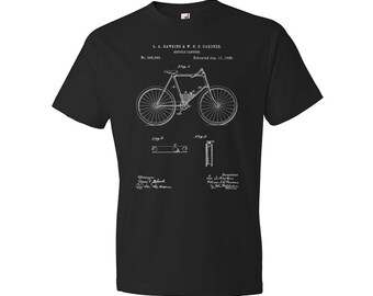 Bike Canteen Patent Shirt, Bicycle Tshirts, Cycling Gifts, Bike Shirts, Sports Gifts, Gifts For Men, Gifts For Women, Bike Tshirt, Dad Gifts