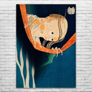 Katsushika Hokusai - 100 Ghost Tales / Kohada Koheiji (1831
