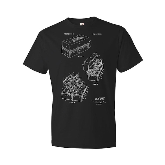 Tackle Box Patent Shirt, Fishing T Shirts, Gifts for Men, Fishing