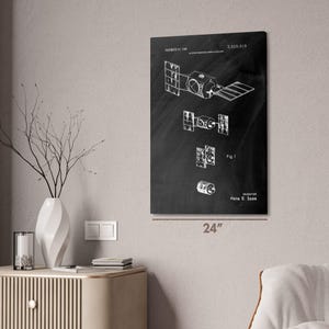 Satellite Patent Art Print: Telecom Gift, Space Lover image 3