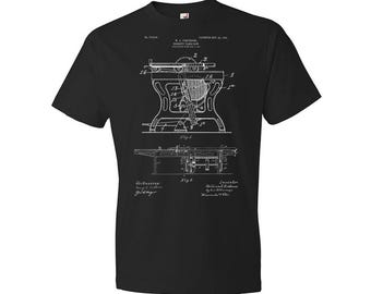 Table Saw Shirt, Workshop Apparel, Carpenter Gift, Garage Shirt, Handyman Gift, Shop Class Apparel, Woodworking Shirt, Construction Worker