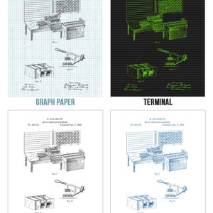 Hollerith Statistics Computer Poster Print Engineer Gifts - Etsy