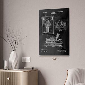 Circuit Breaker Patent Art Print: Electrician Gift, Science Decor image 3