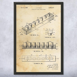 Wrench Socket Holder Patent Wall Art | Poster, Canvas or Framed | Repair Shop Art, Workshop Decor, Auto Mechanic Gifts, Racing Gifts