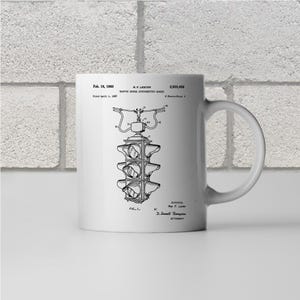 Traffic Signal Patent Mug, Civil Engineer Gift, Lineman Gift, Traffic Light Design, Vintage Stop Light, Coffee Mug