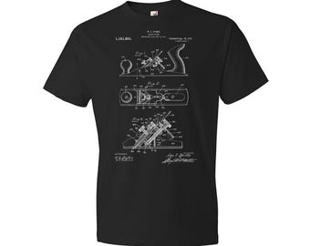 Bench Plane Shirt, Garage Shirt, Carpentry Shirt, Carpenter Gifts, Workshop Apparel, Handyman Gift, Construction Worker, Contractor Gift