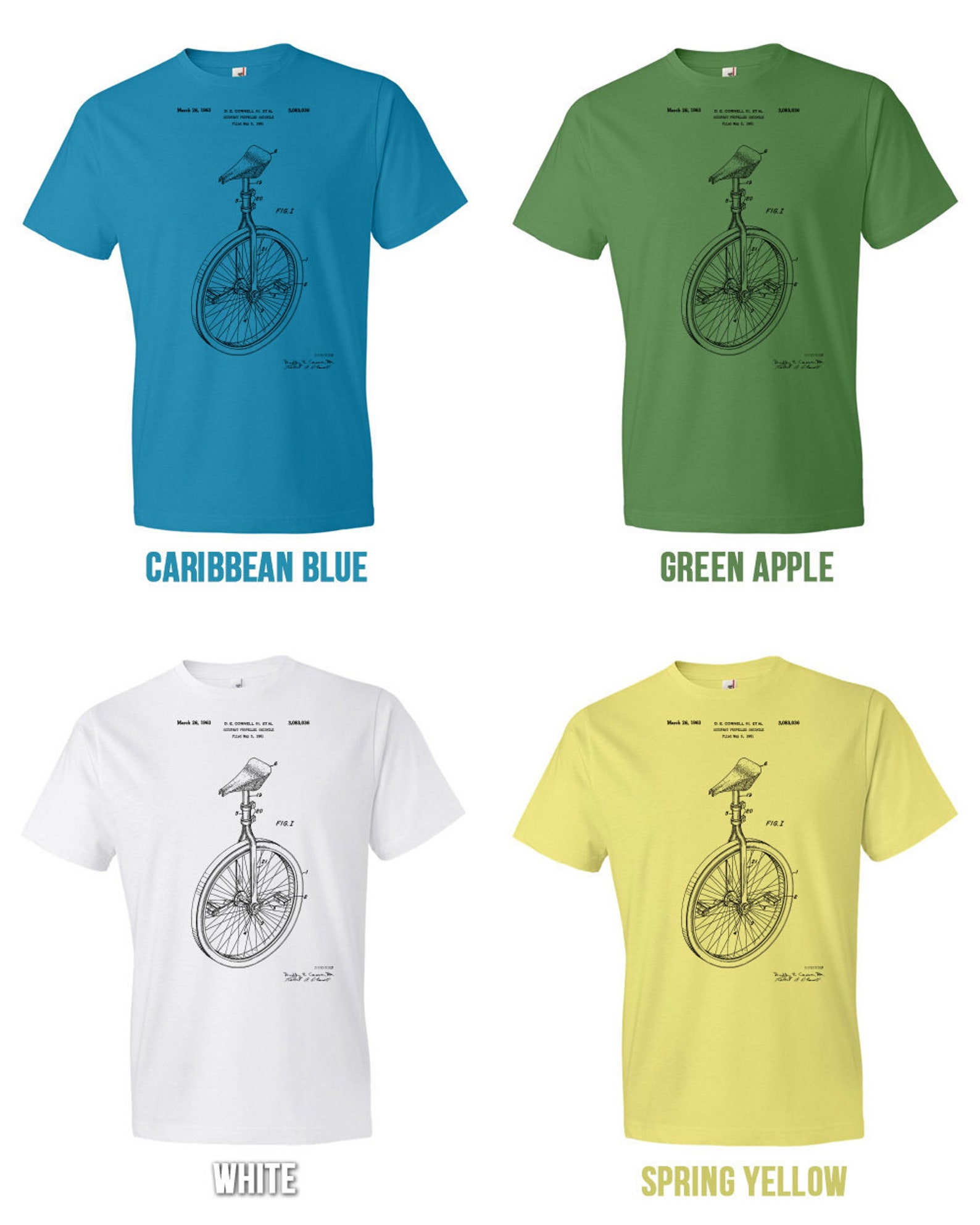 Unicycle Shirt Unicyclist Gift Unicycle Apparel Cycling Etsy