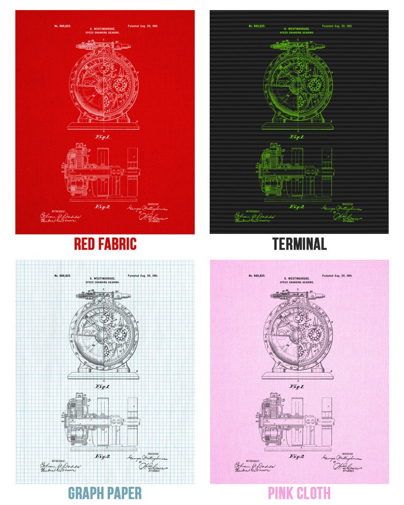 Train Speed Gearing Poster Print Engineering Art Train - Etsy