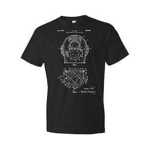 Underwater Welders Helmet Shirt, Welding Gift, Diving Shirt, Scuba Diver Gift, Scuba Tee, Dive Instructor Gift, Diving Helmet Design