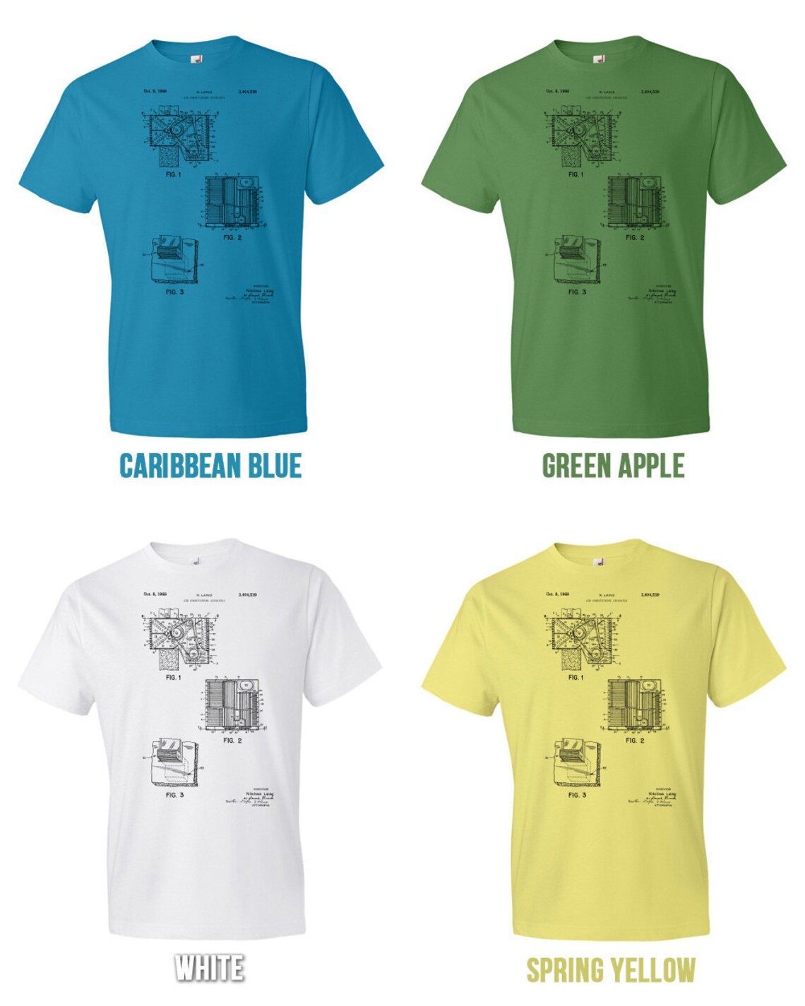 Air Conditioner Shirt Hvac Technician Contractor Gift Etsy