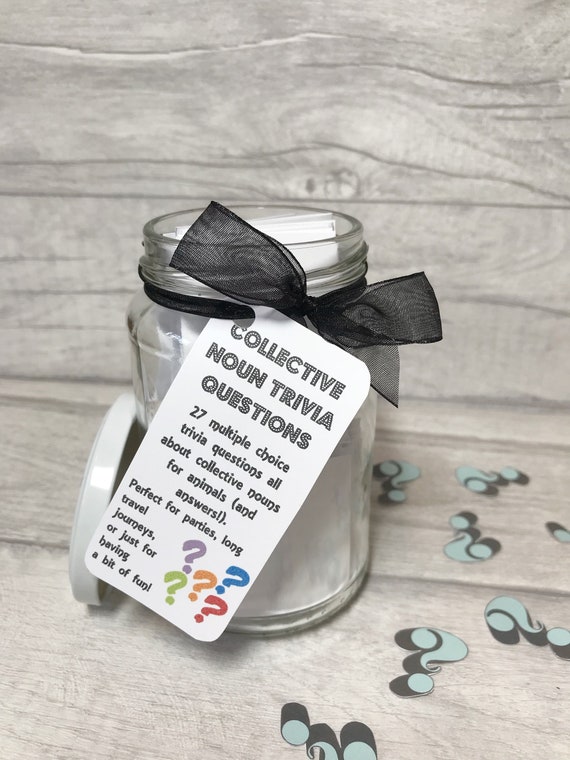 Buy Collective Nouns Trivia Jam Packed Jars General Knowledge Online in India - Etsy Buy Collective Nouns Trivia Jam Packed Jars General Knowledge Online in India - Etsy