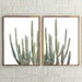 Printable Wall Art, Modern Home Decor, Cactus Print, Set Of 2 Prints, Desert Wall Decor, Botanical Print Set, Cactus Wall Art Prints, Boho