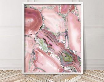 Pink tones Wall Art, Abstract Art, Agate Print,Printable Modern Art,Abstract Print,Prints Wall Art, Marble Pattern, Office Decor, Pink Decor