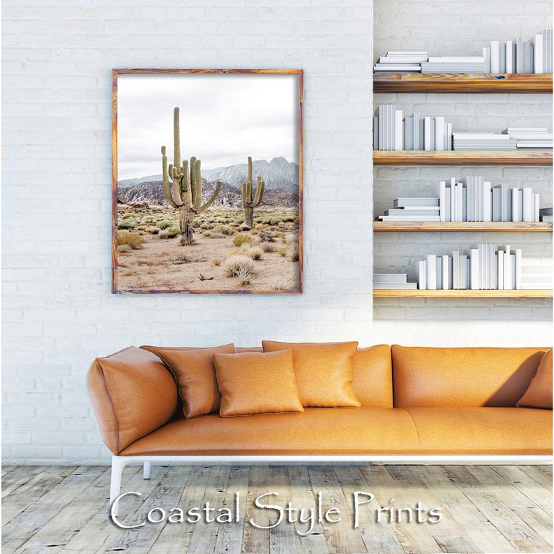 Impressions d'art mural, impression du désert, art mural du désert, décoration imprimable du désert, impressions, impression de cactus du désert, photographie du désert, impression bohème, Texas, Arizona image 3