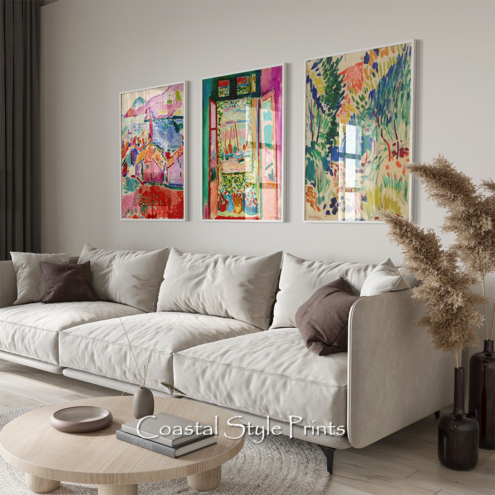 Matisse Print Set of 3 Prints, Henri Matisse Wall Art, Colorful ...