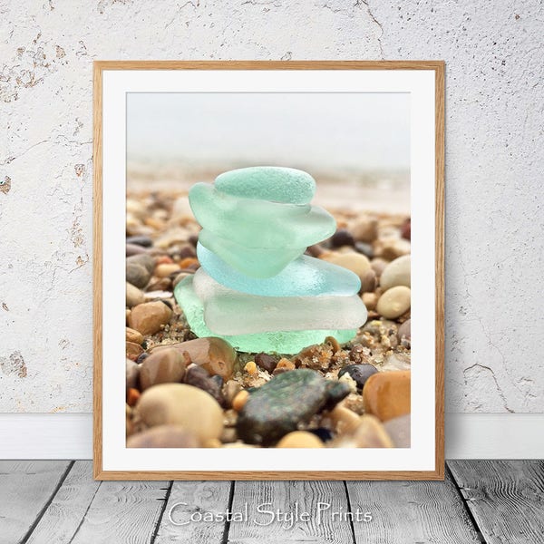 Impression santé, art mural, impression d'art plage, art mural, turquoise, turquoise, impression numérique, impression sur verre de mer, impressions, décoration murale plage