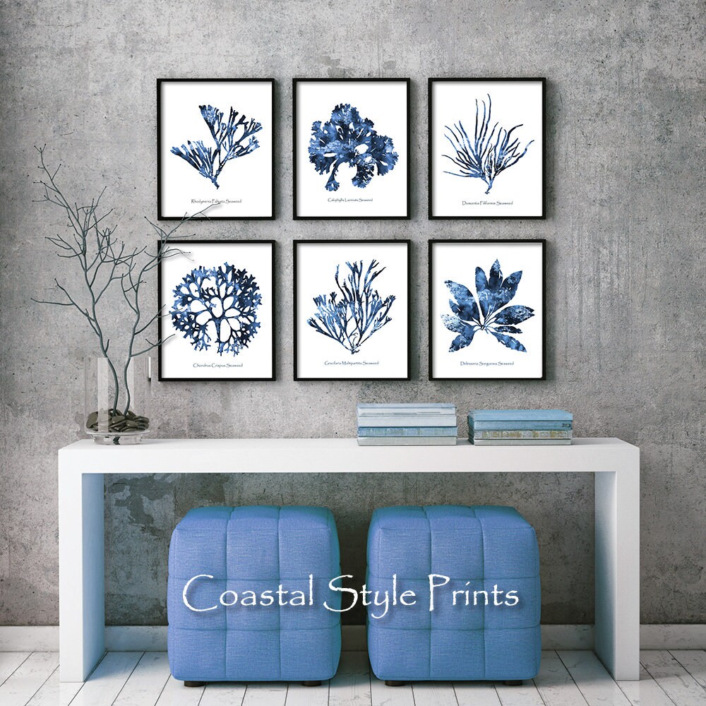 Home & Garden Sea shells cross wall art hamptons coastal beach tropical