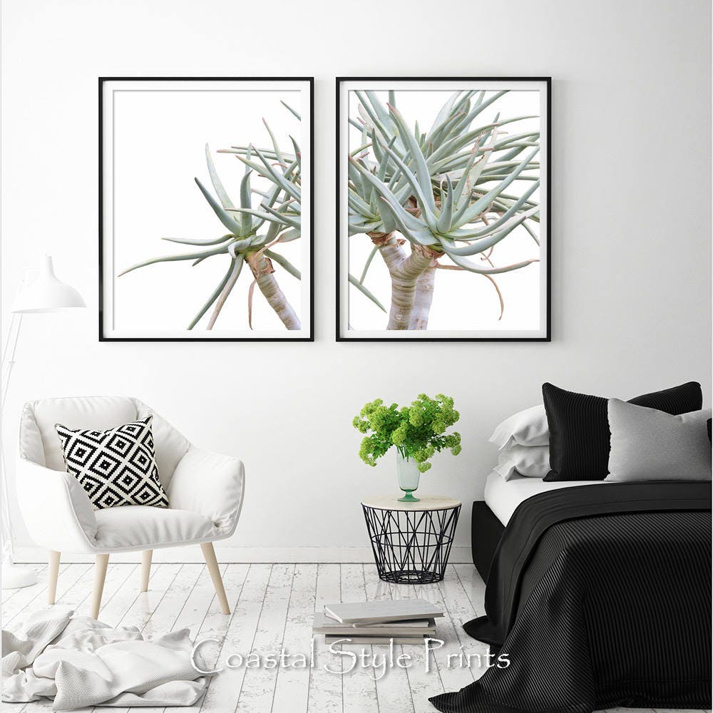 Succulent Print Succulent Wall Decor Cactus Print Botanical | Etsy