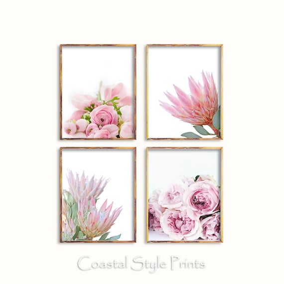Set Of 4 Botanical Prints Wall Artfl Image 0