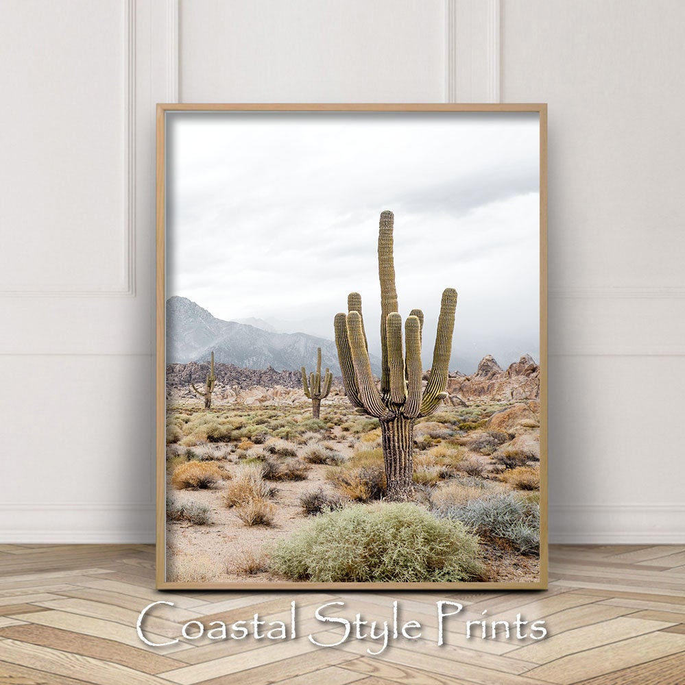 Desert Decor Prints Wall Art Desert Print Desert Wall Etsy