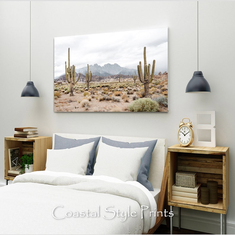 Desert Wall Art Desert Decordesert Photographycactus Wall Etsy Israel