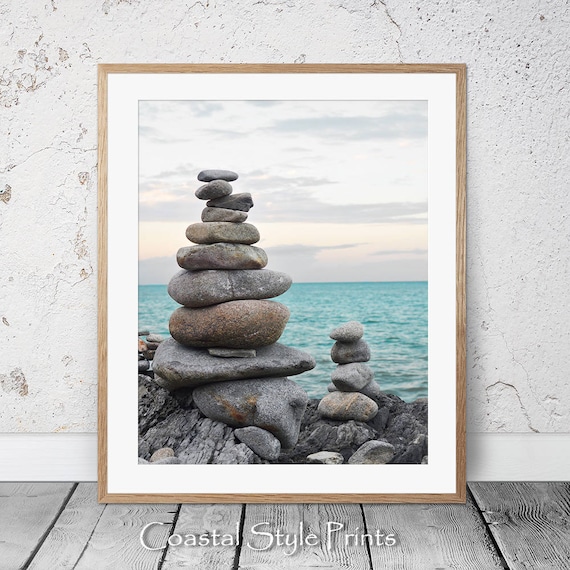 Wall Décor Wall Hangings Printable Art Coastal Art Rocks Print