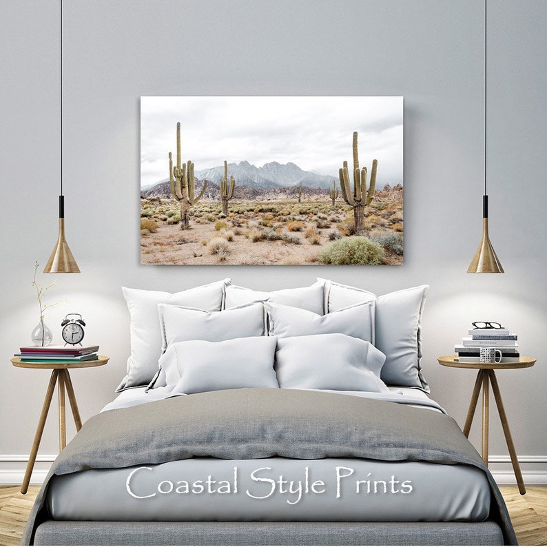 Desert Wall Art Desert DecorDesert PhotographyCactus Wall | Etsy