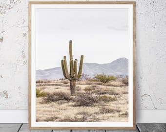 Stampe artistiche da parete, Stampa del deserto, Arte murale del deserto, Decorazioni murali del deserto, Stampe, Stampa di cactus Saguaro, Fotografia del deserto, Stampa Boho, Texas, Arizona, Utah