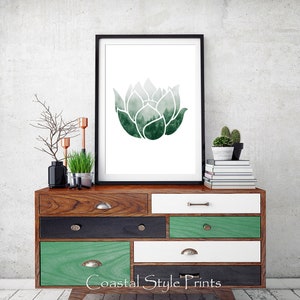 Yoga Wall Art, Lotus Flower Print, Meditation Art, Therapy Poster, Printable Wall Art, Yoga Print, Wellness Print, Meditation Poster,Lotus image 4