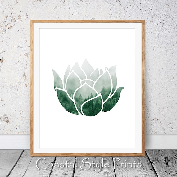 Yoga Wall Art, Lotus Flower Print, Meditation Art, Therapy Poster, Printable Wall Art, Yoga Print, Wellness Print, Meditation Poster,Lotus