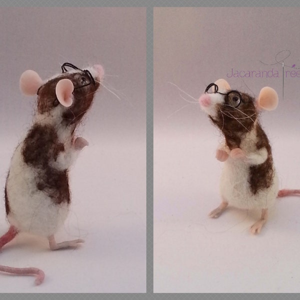 Collectible Needle Felted Mouse