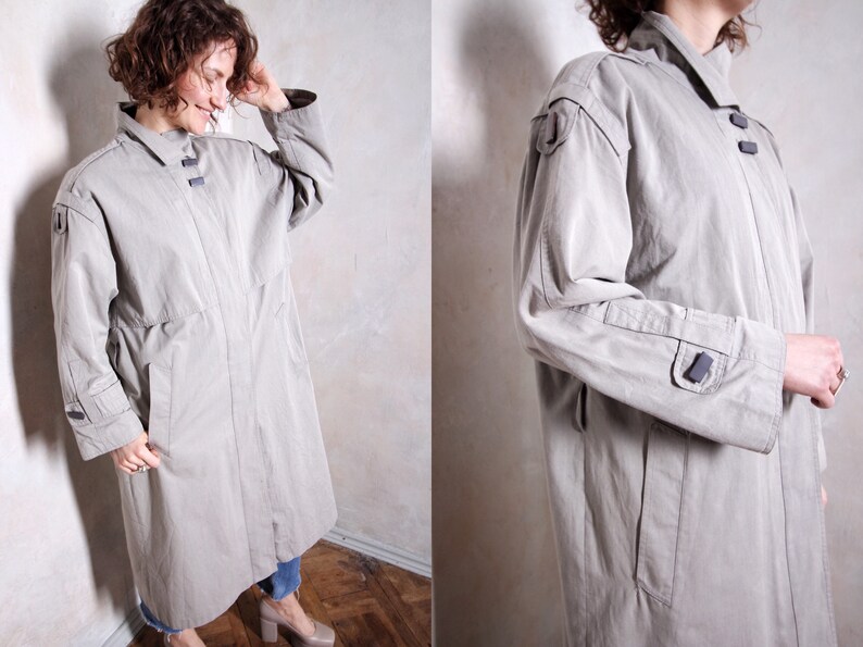 grey spring coat