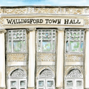 Town Hall, Wallingford, Connecticut souvenir