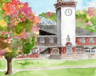 Quinnipiac University: Arnold Bernhard Library souvenir