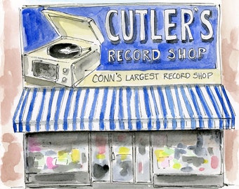 New Haven Series: Cutler's Record ShopSouvenir