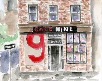 New Haven Series: Cafe NineSouvenir