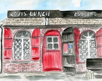 New Haven Series: Louis Lunch souvenir