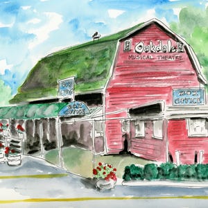 Oakdale Theater Wallingford, Connecticut souvenir