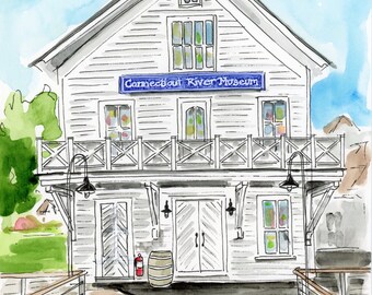 Essex, Connecticut Series: Connecticut River Museum souvenir