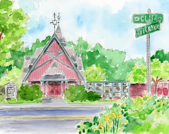 Nahant Village Church souvenir