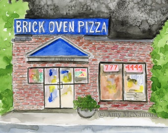New Haven Pizza Series: Brick Oven Pizza souvenir