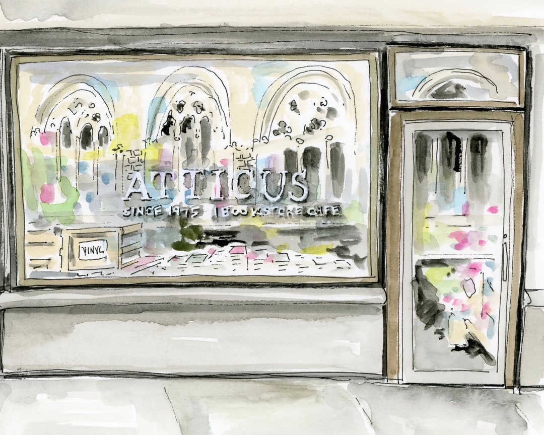 New Haven Series Atticus Bookstore Etsy