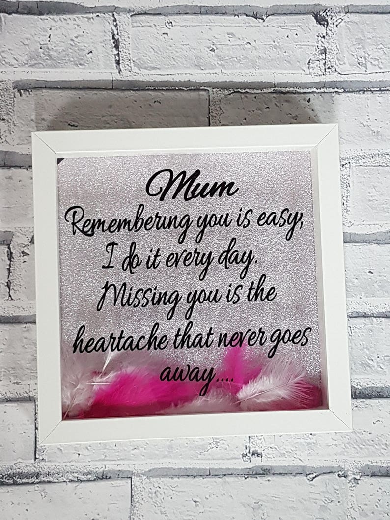 Personalised Frame Keepsake Frame Memory FrameWedding Etsy