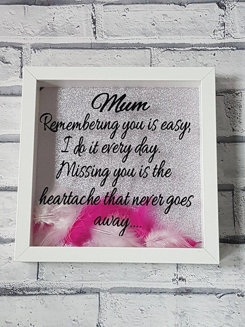 Personalised Frame Keepsake Frame Memory FrameWedding Etsy
