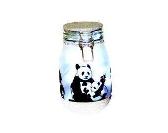 Bespoke Panda Nightlight - Custom Nightlight - Handcrafted Illumination