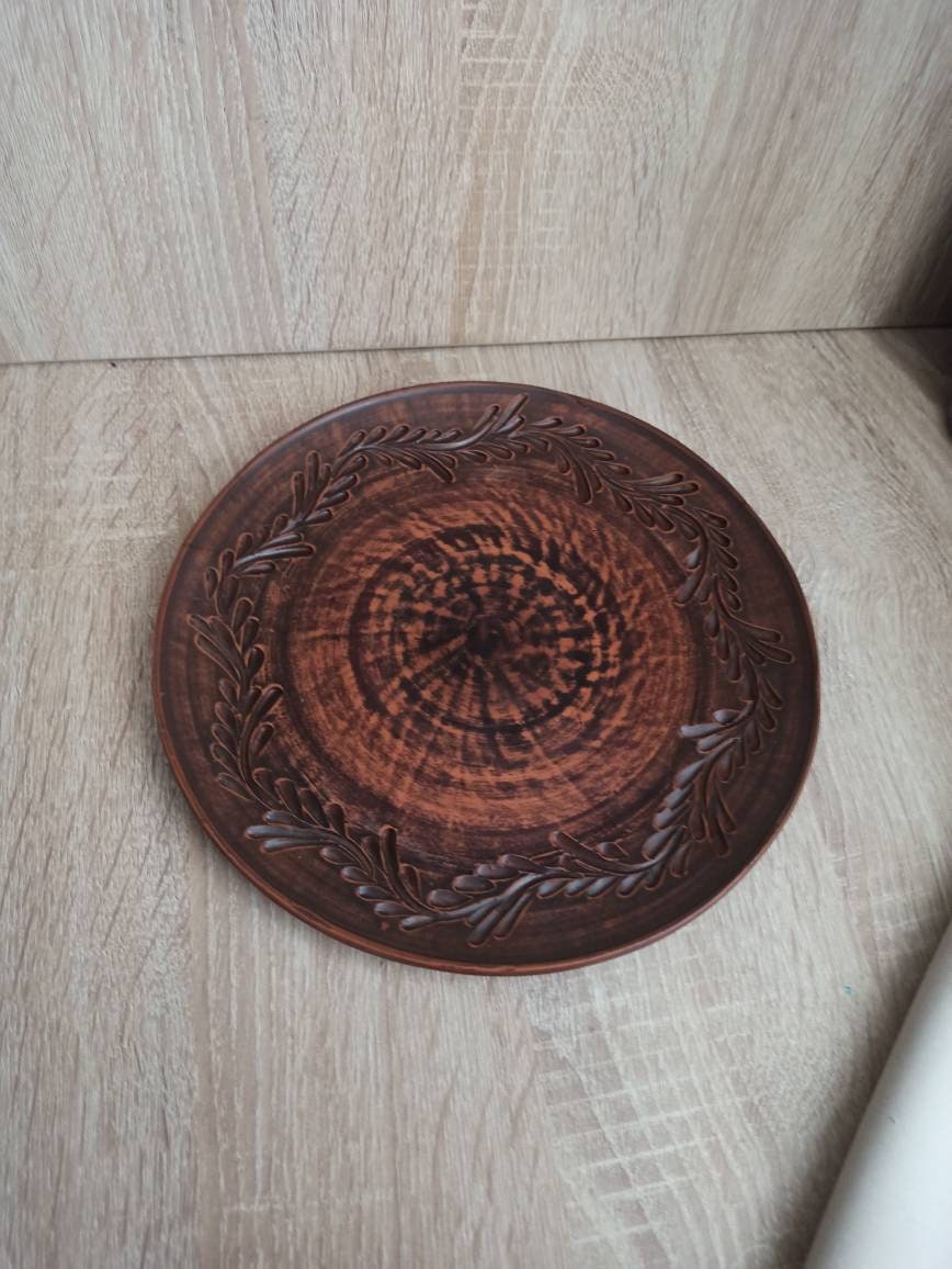 Simandra Set 3 Ciotole E Piatto In Mosaico Di Vetro Fatte A Mano Bali – Artigianato Indonesiano, Decorazione Casa, Supporto Incluso (Rosso Piccolo)