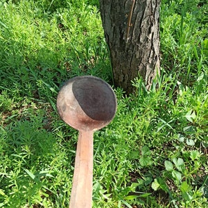 Wooden spoon, Centerpiece, Farmhouse, Rustic large wooden spoon Wooden Saucer, Wooden Dip bowl, Kitchen Decor Rustic Bowl